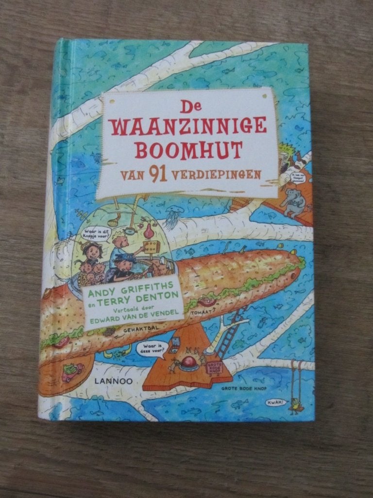 De waanzinnige boomhut van 91 verdiepingen, Ophalen of Verzenden, Nieuw, Andy Griffiths en Terry Denton, Fictie algemeen