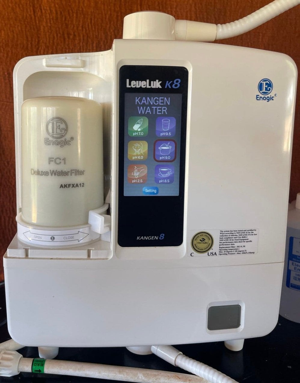 Enagic kangen water leveluk K8, Ophalen of Verzenden, Zo goed als nieuw