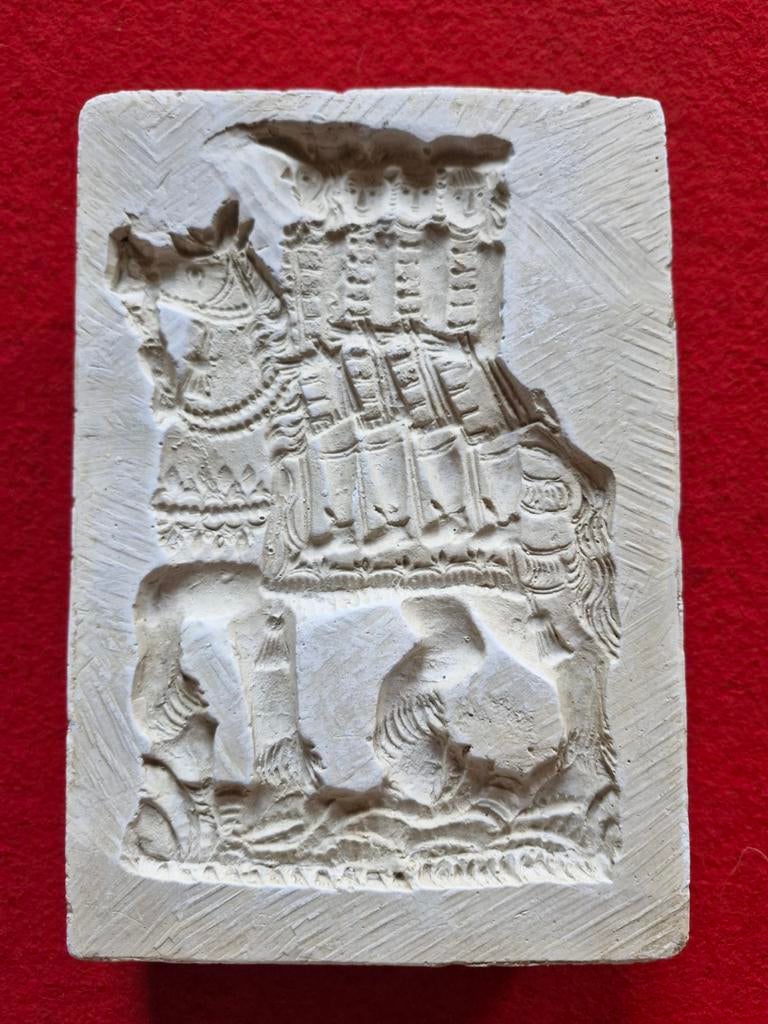 Antieke mal Ros Beiaard met de Vier Heemskinderen, Ophalen of Verzenden