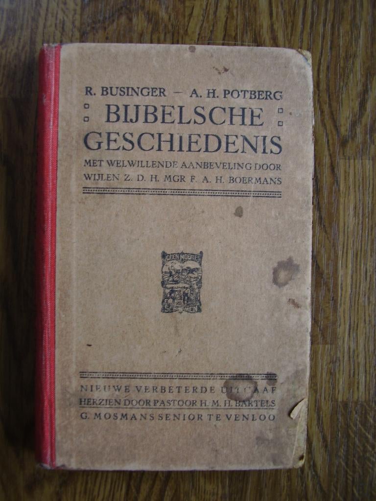 Bijbelsche geschiedenis  (oud), Boeken, Godsdienst en Theologie, Ophalen of Verzenden, Gelezen