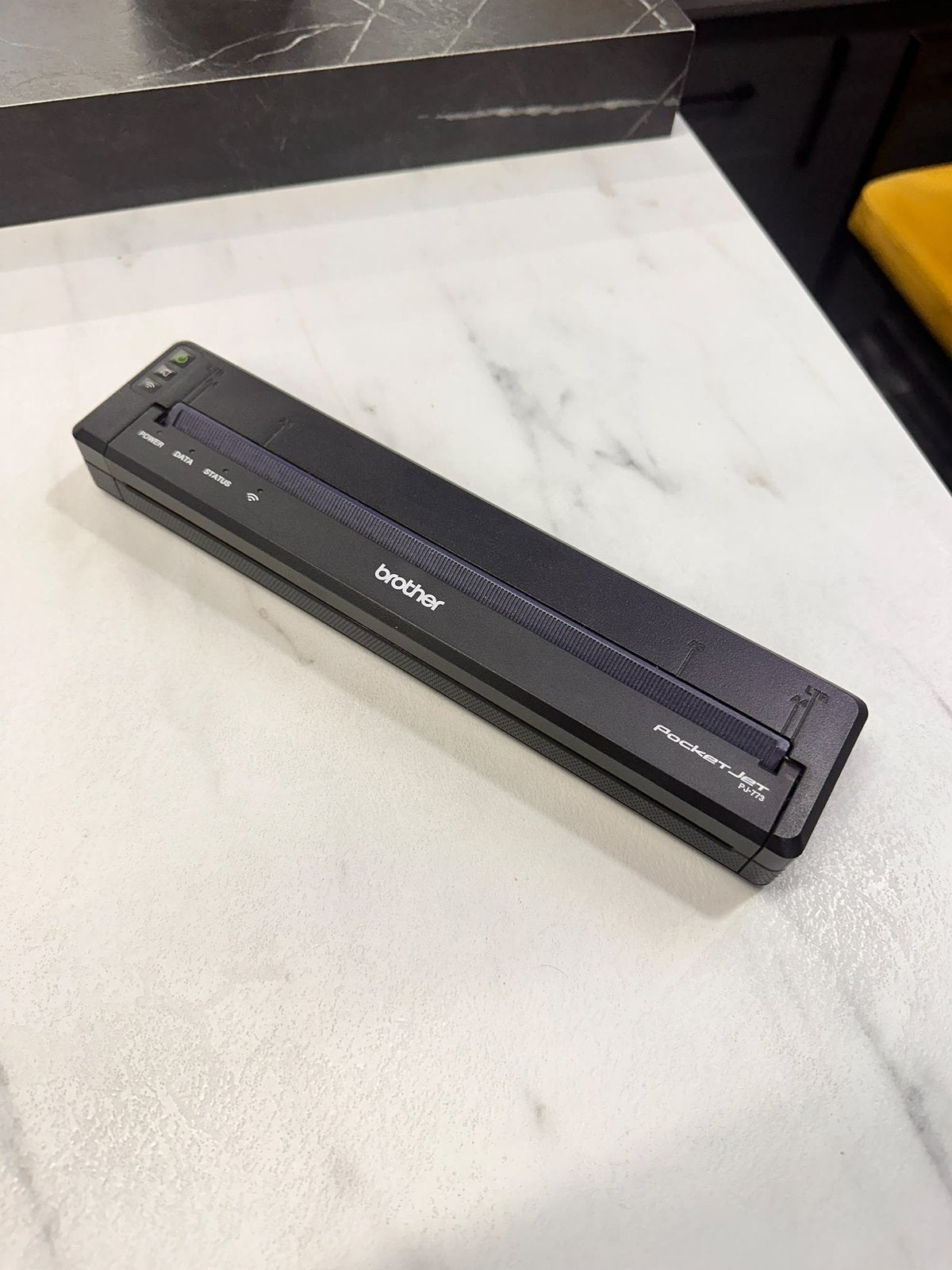 Brother PocketJet Mobiele Thermische (Wi-Fi) + Adapter, Ophalen of Verzenden, Zo goed als nieuw, Draadloos