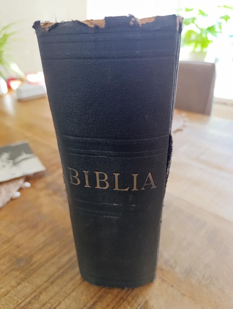 Prachtige Antieke Bijbel (1902) – Statenvertaling, Antiek en Kunst, Antiek | Boeken en Bijbels, Ophalen of Verzenden, Bijbel