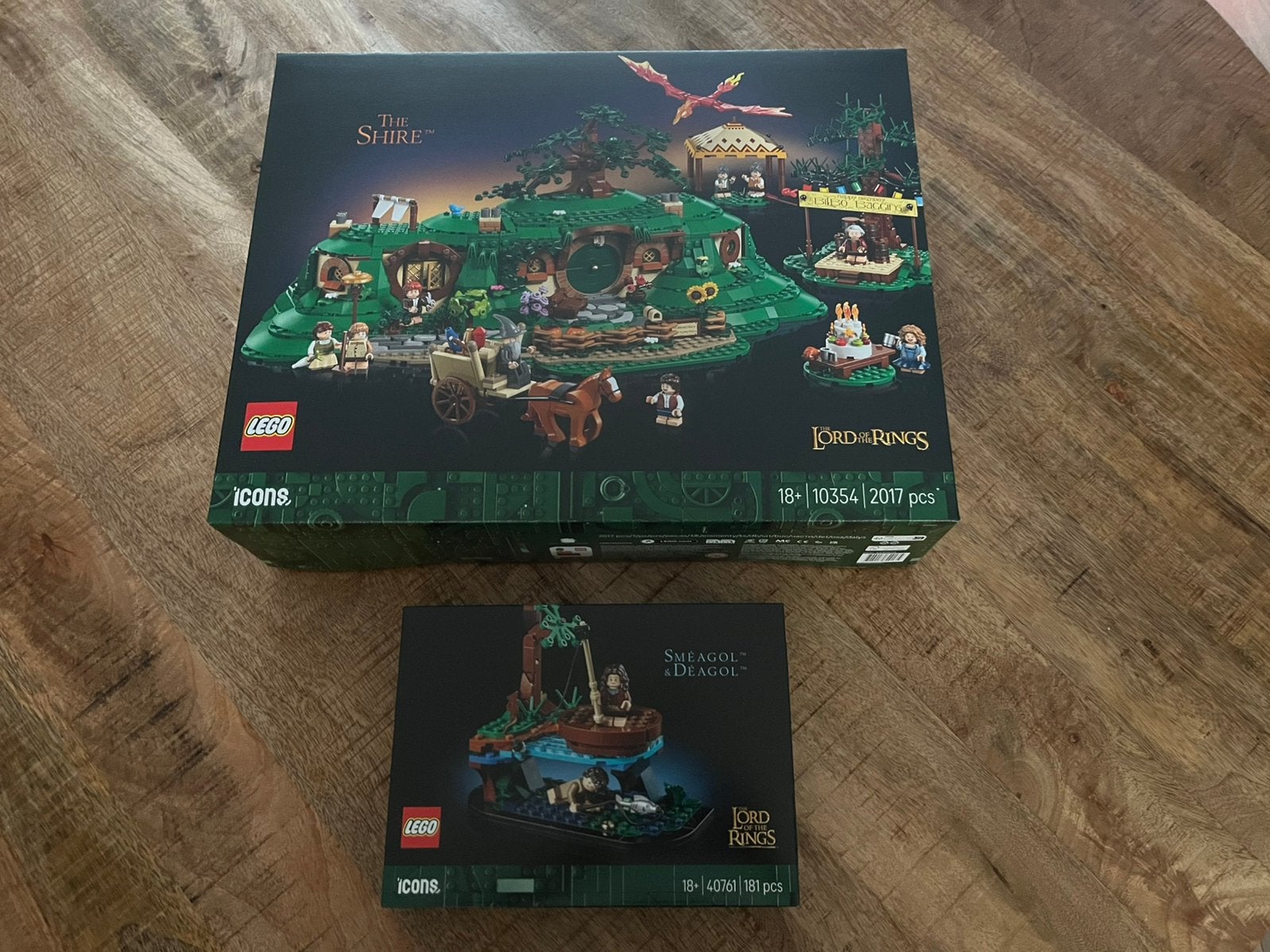 Lego 10354 + 40761 Lord of the rings The Shire / Smeagol, Ophalen, Lego, Nieuw, Complete set