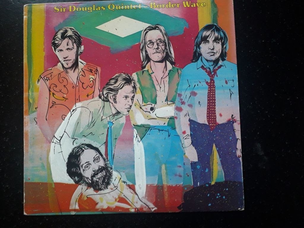 SIR DOUGLAS QUINTET - BORDER WAVE - LP, Ophalen of Verzenden, Gebruikt, Overige formaten
