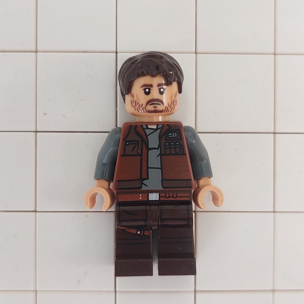 LEGO Star Wars Minifig - Cassian Andor - sw1410, Ophalen of Verzenden, Zo goed als nieuw