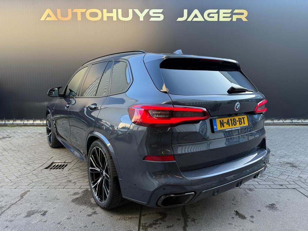 BMW X5 XDrive45e M-Pakket High Executive Pano H&K Kristal Le, Auto's, BMW, Gebruikt, Verwarming stoelen achter, Vierwielaandrijving