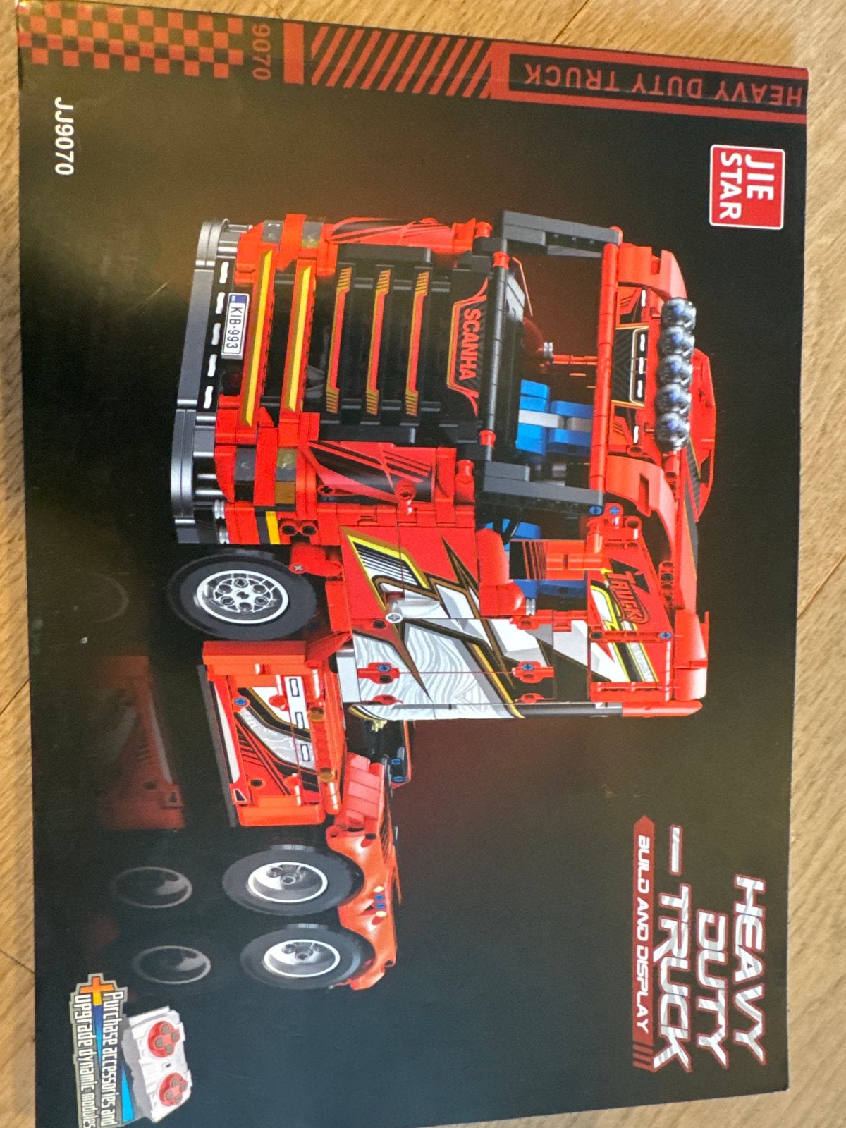 JIE STAR Heavy Duty Truck Bouwset - Scania Lookalike, Ophalen of Verzenden, Zo goed als nieuw, Overige merken