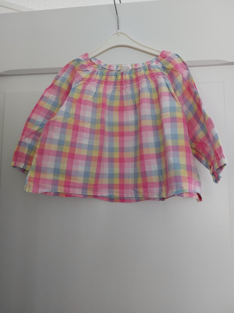 Mooi geruit zomerjurkje van H&M maat 74, Kinderen en Baby's, Babykleding | Maat 74, Gebruikt, Meisje, Jurkje of Rokje, H&M