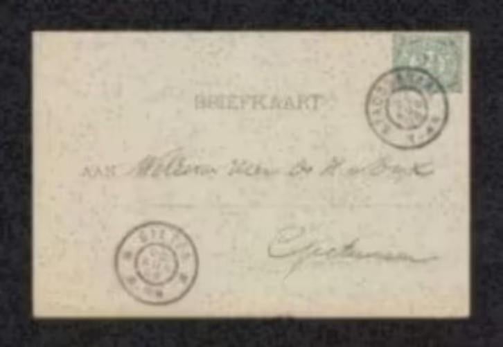 Briefkaart Gieterveen Ds. van Dijk Stadskanaal, Verzamelen, Ophalen of Verzenden, Zo goed als nieuw