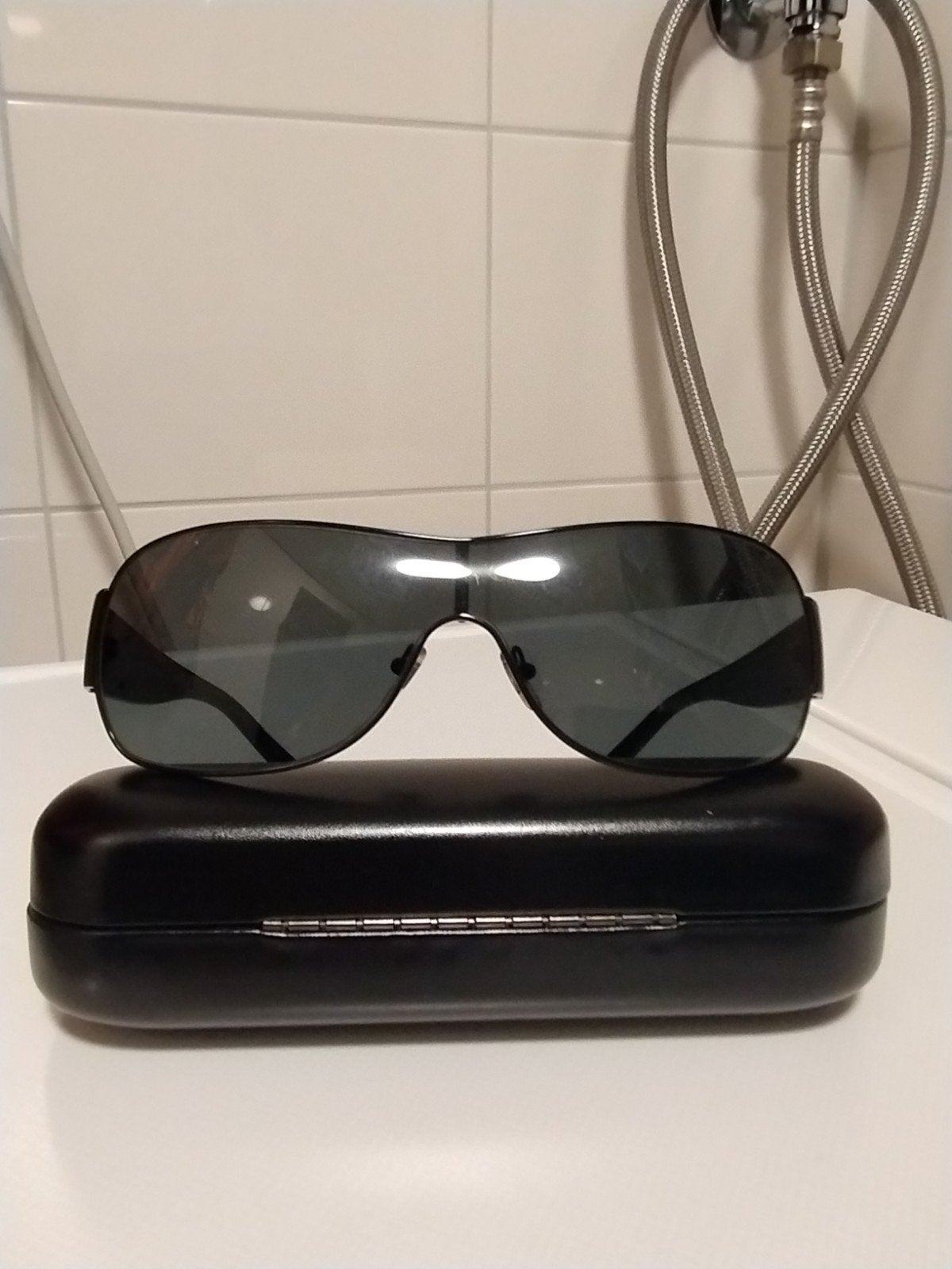 Gianni Versace zonnebril model 2101 col. 1009/87, Ophalen of Verzenden, Nieuw, Zwart, Overige merken