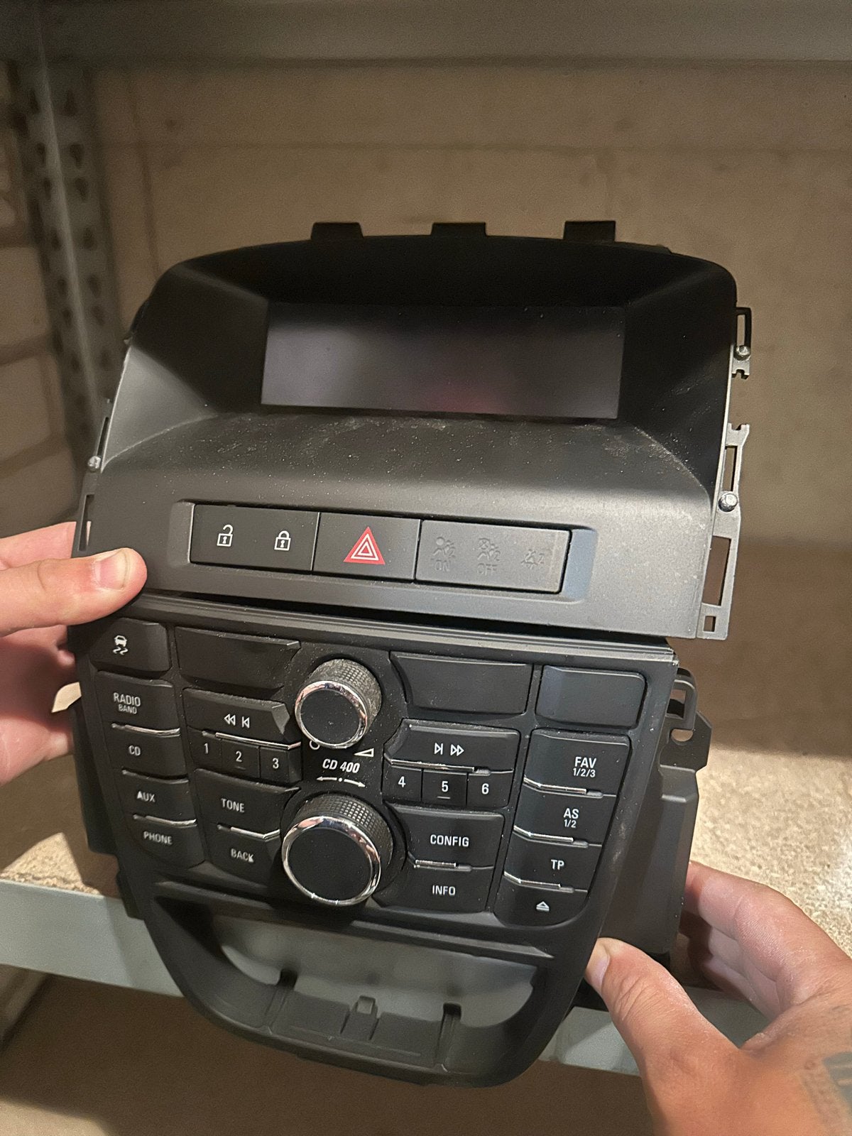 Opel Insignia CD400 Radio Navigatie Systeem, Ophalen, Gebruikt