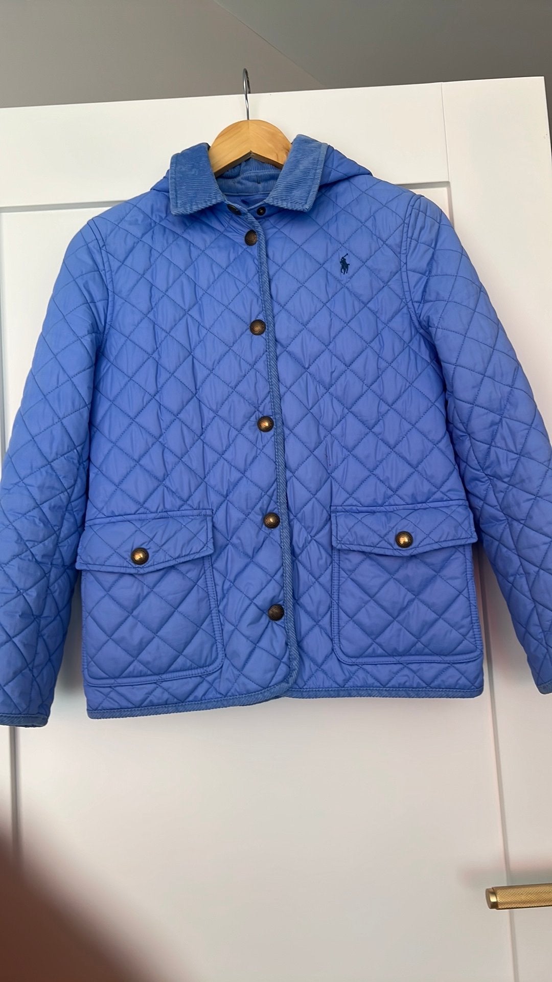 Ralph Lauren voor/najaarsjasje, Kleding | Dames, Ophalen of Verzenden, Zo goed als nieuw, Blauw