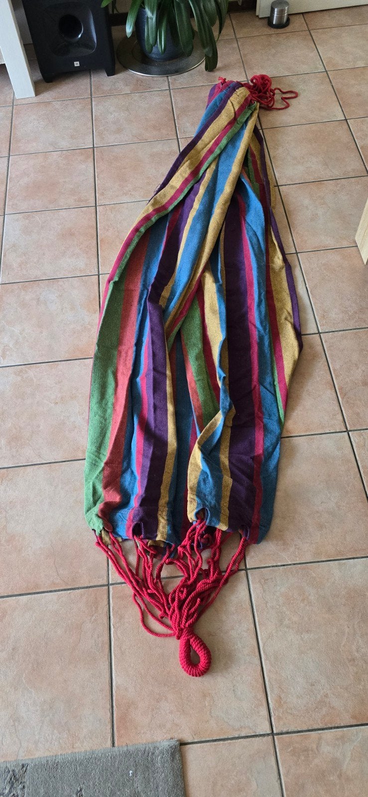 Kleurrijke hangmat voor binnen en buiten, Ophalen