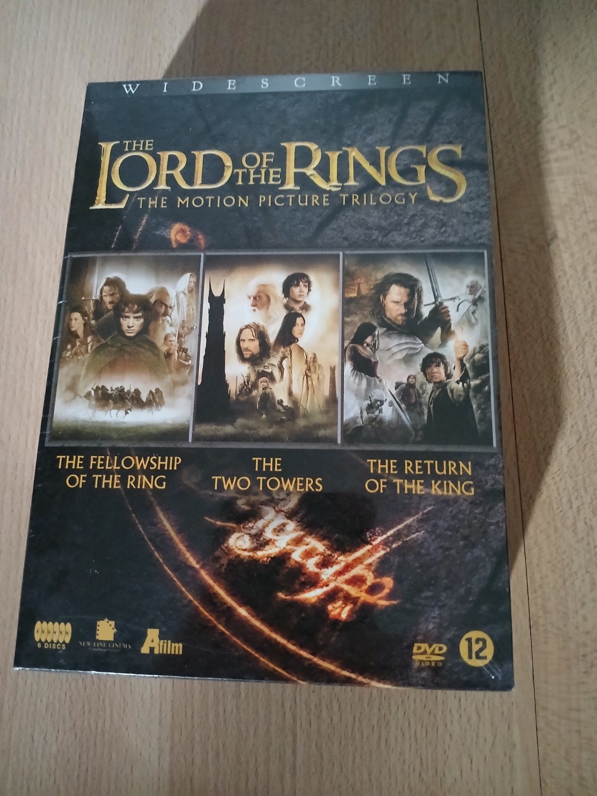 Lord of the Rings: The Motion Picture Trilogy (DVD), Cd's en Dvd's, Ophalen, Fantasy, Vanaf 12 jaar, Gebruikt