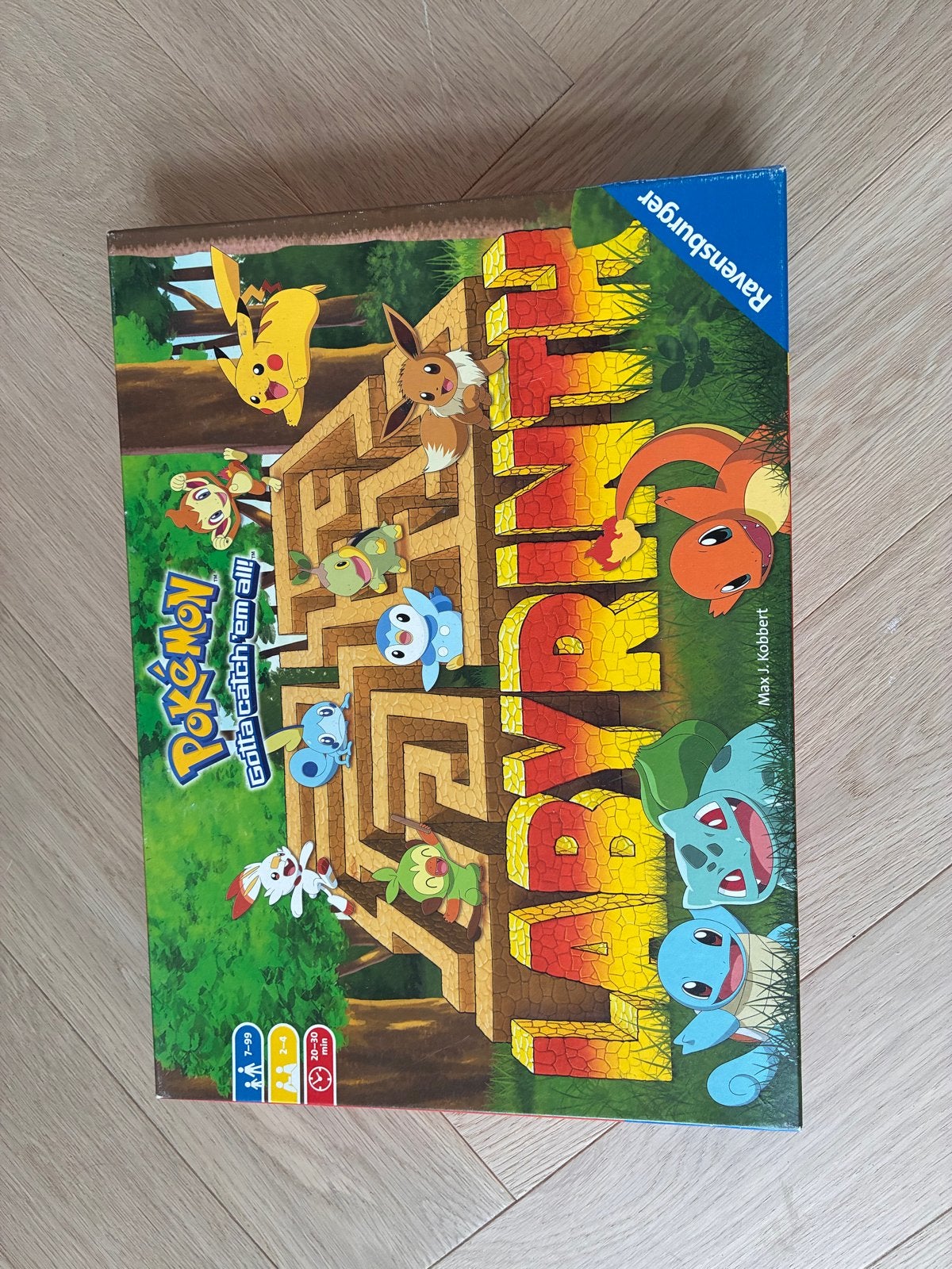 Pokémon Labyrinth Bordspel Ravensburger, Drie of vier spelers, Ophalen of Verzenden, Gebruikt