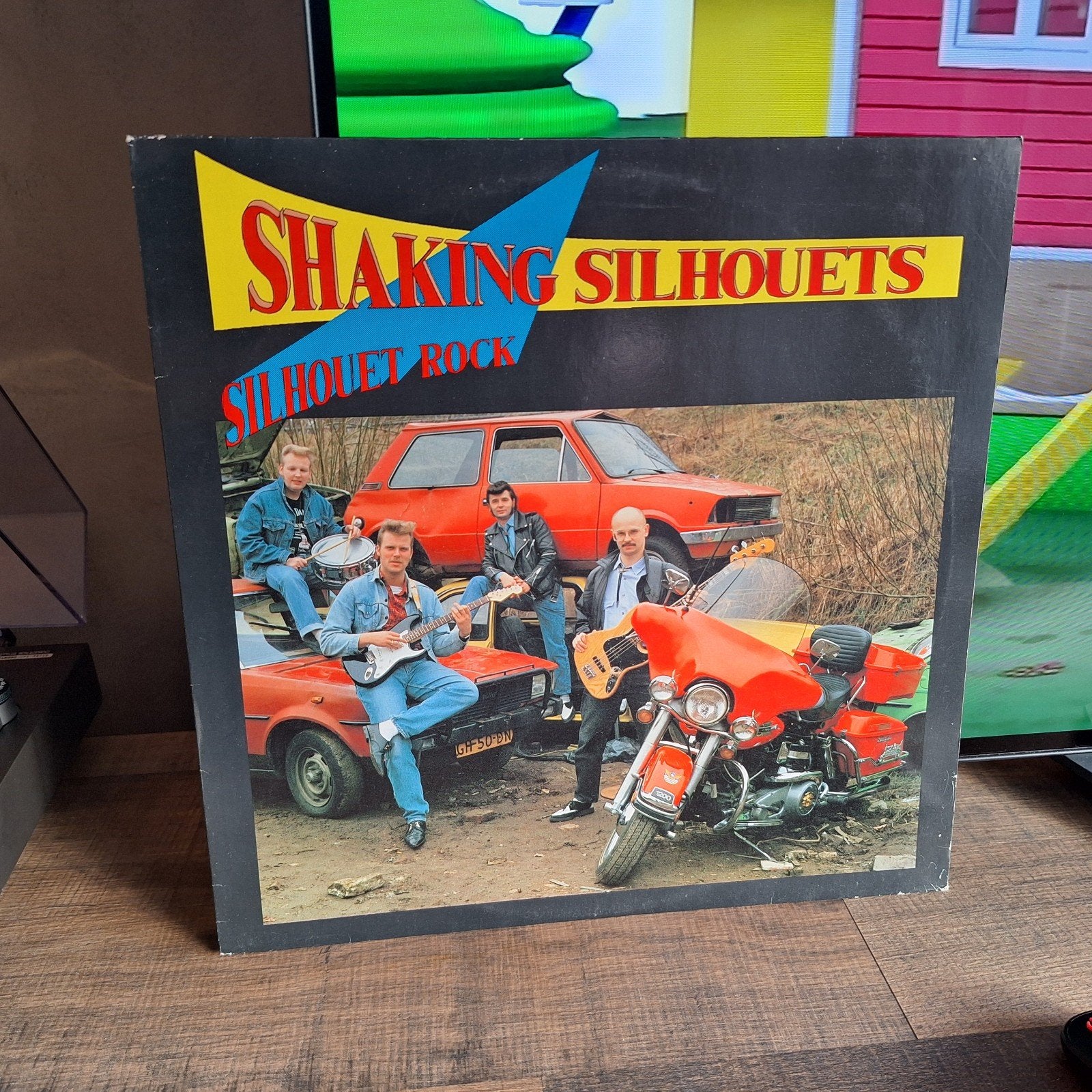 shaking silhouets silhouet rock nl rock a billy muziek, LP, Gebruikt, Ophalen of Verzenden, 12 inch