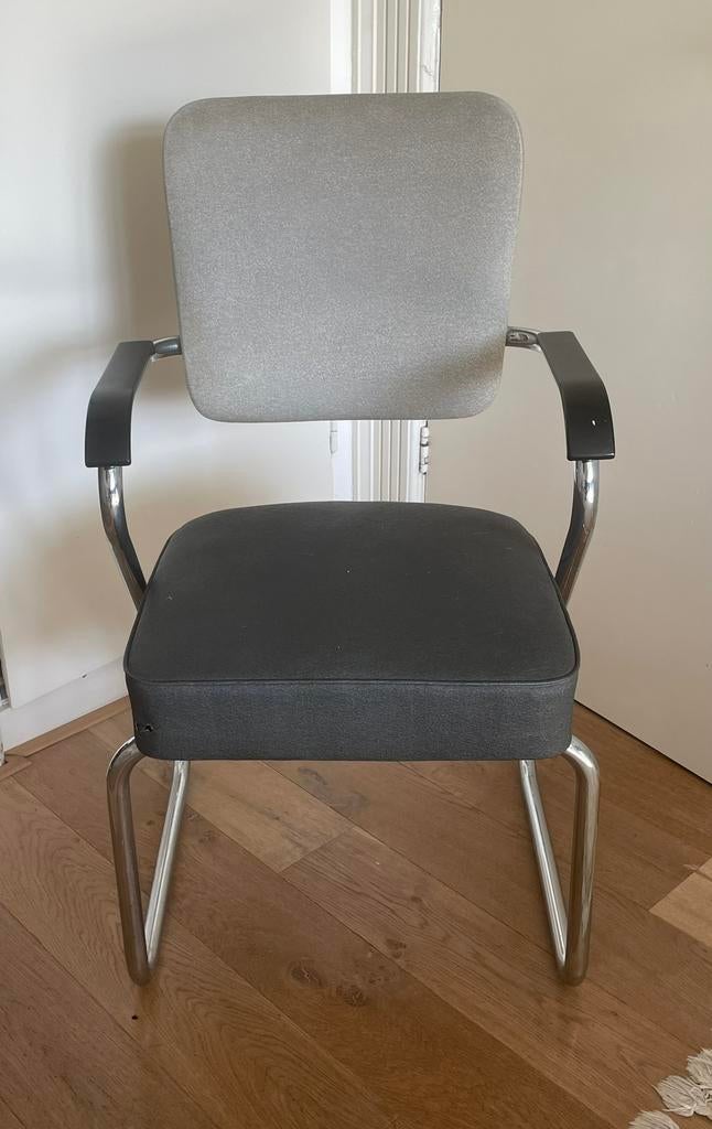 Vintage, gispen (bureau) stoel, jaren 1960., Ophalen, Gebruikt, Overige kleuren, Gispen