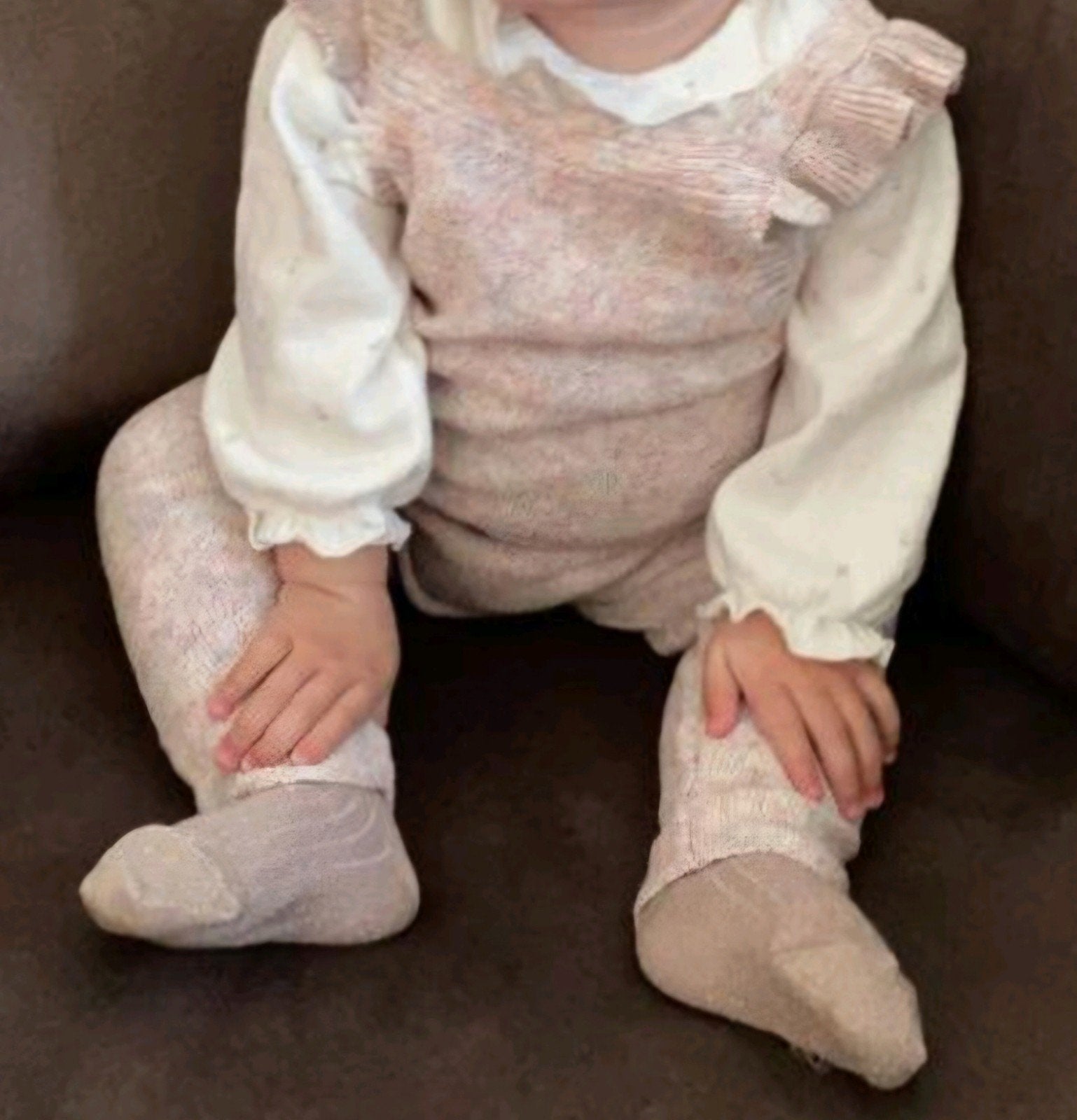 Zara superschattige tuinpak baby kleding maat 80 broek beige, Zo goed als nieuw, Zara, Pakje, Verzenden