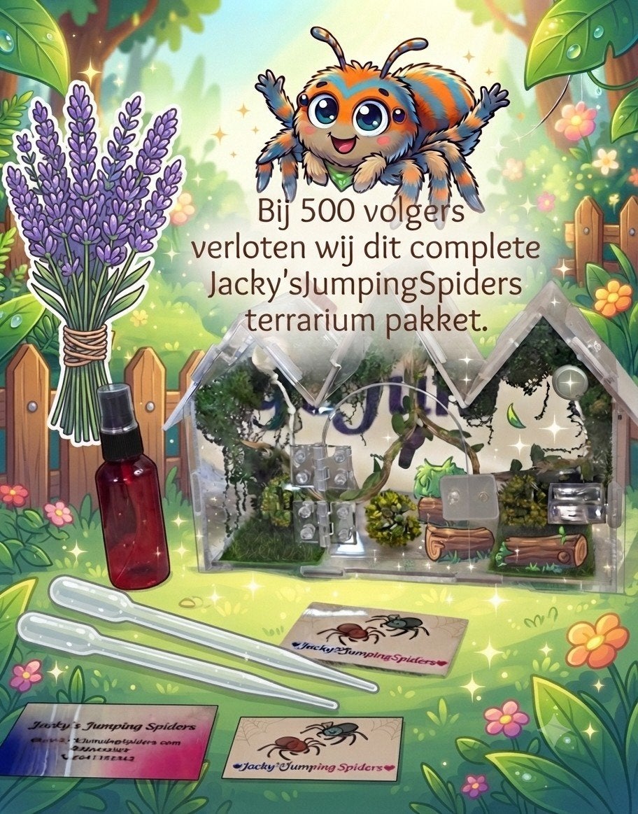 SpringSpin White Bahama, Dieren en Toebehoren, Insecten en Spinnen