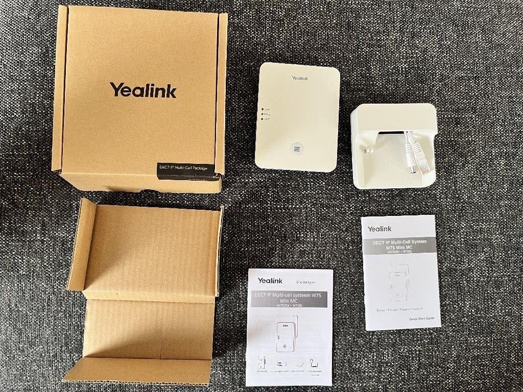 Yealink W75 MINI MULTICELL Basisstation, Telecommunicatie, Telefooncentrales, Ophalen of Verzenden, Nieuw, Overige typen