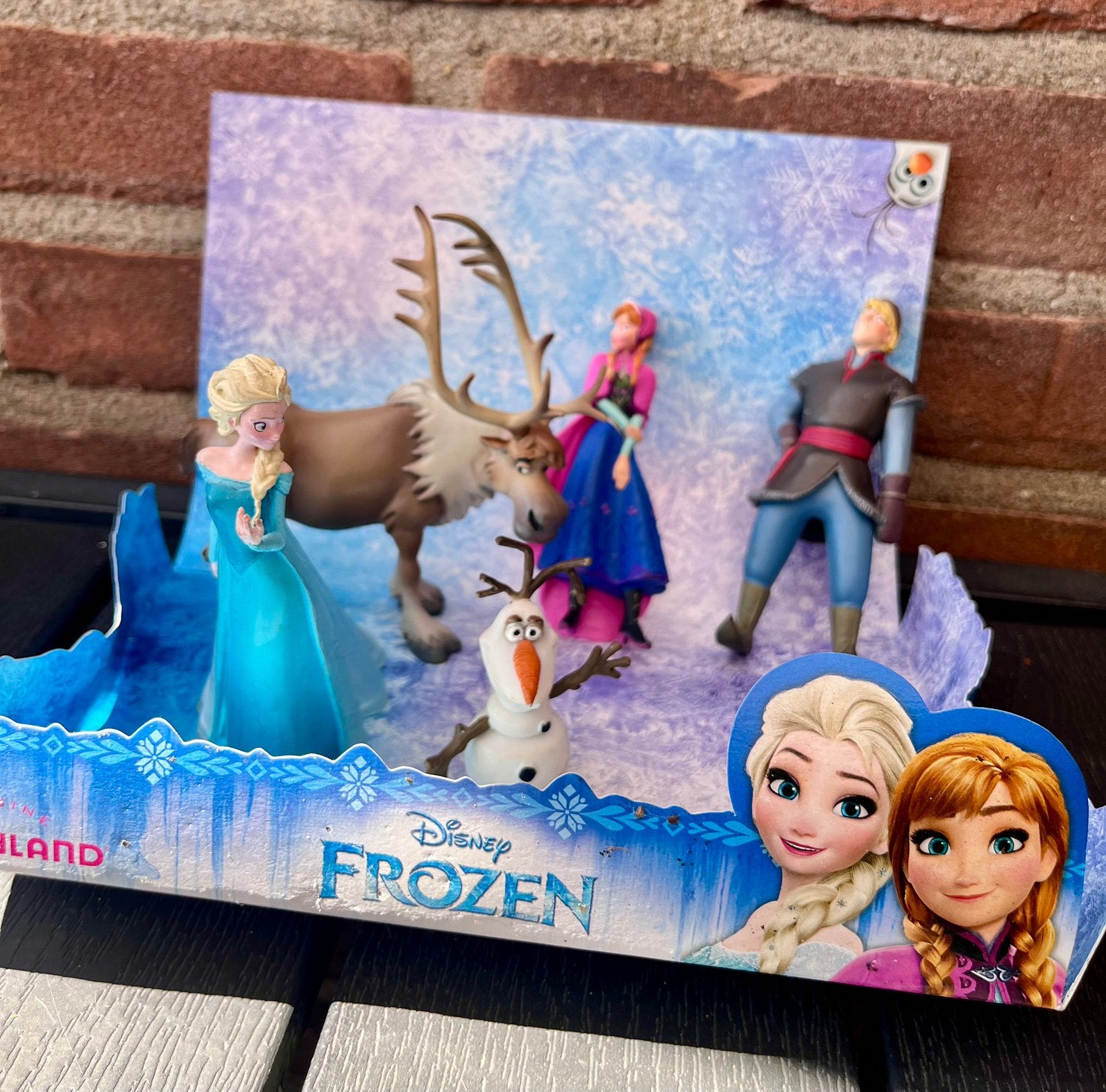 Bullyland frozen, Verzamelen, Disney, Ophalen of Verzenden, Overige figuren, Zo goed als nieuw, Beeldje of Figuurtje