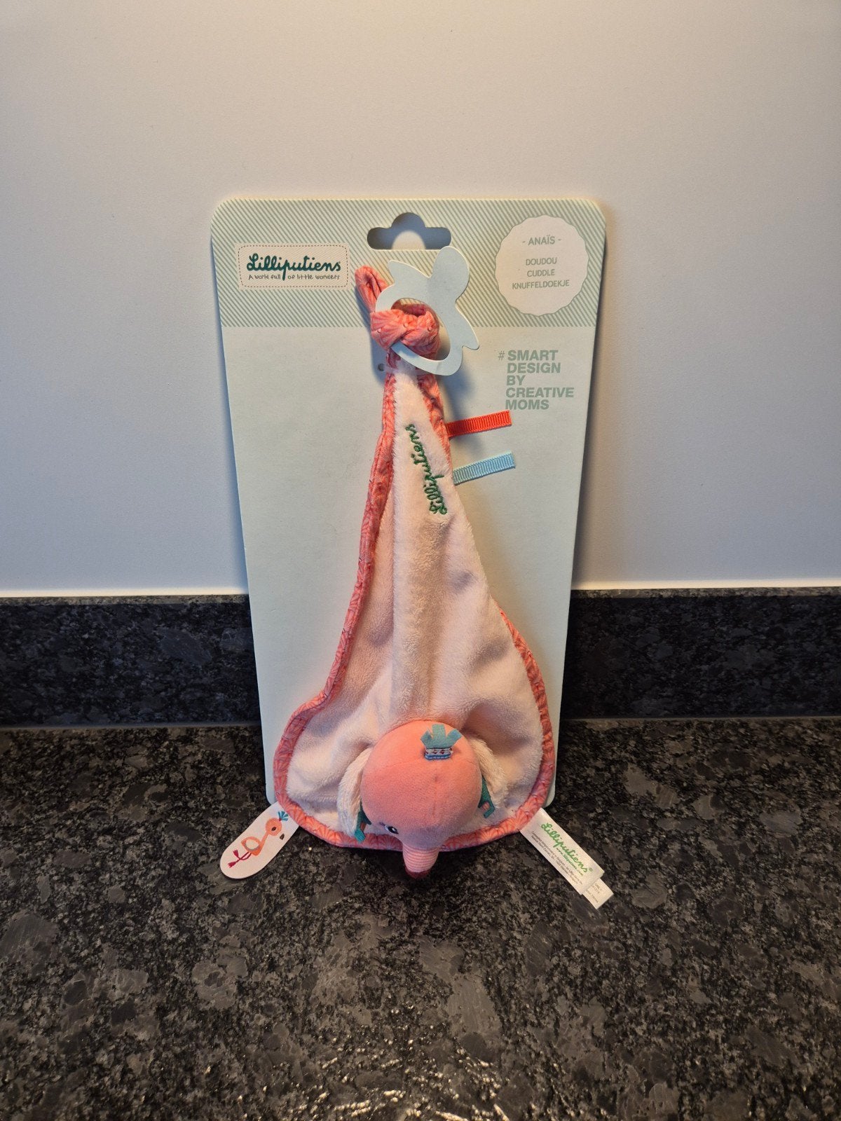 Lilliputiens - Knuffeldoekje Flamingo NIEUW, Ophalen of Verzenden, Nieuw
