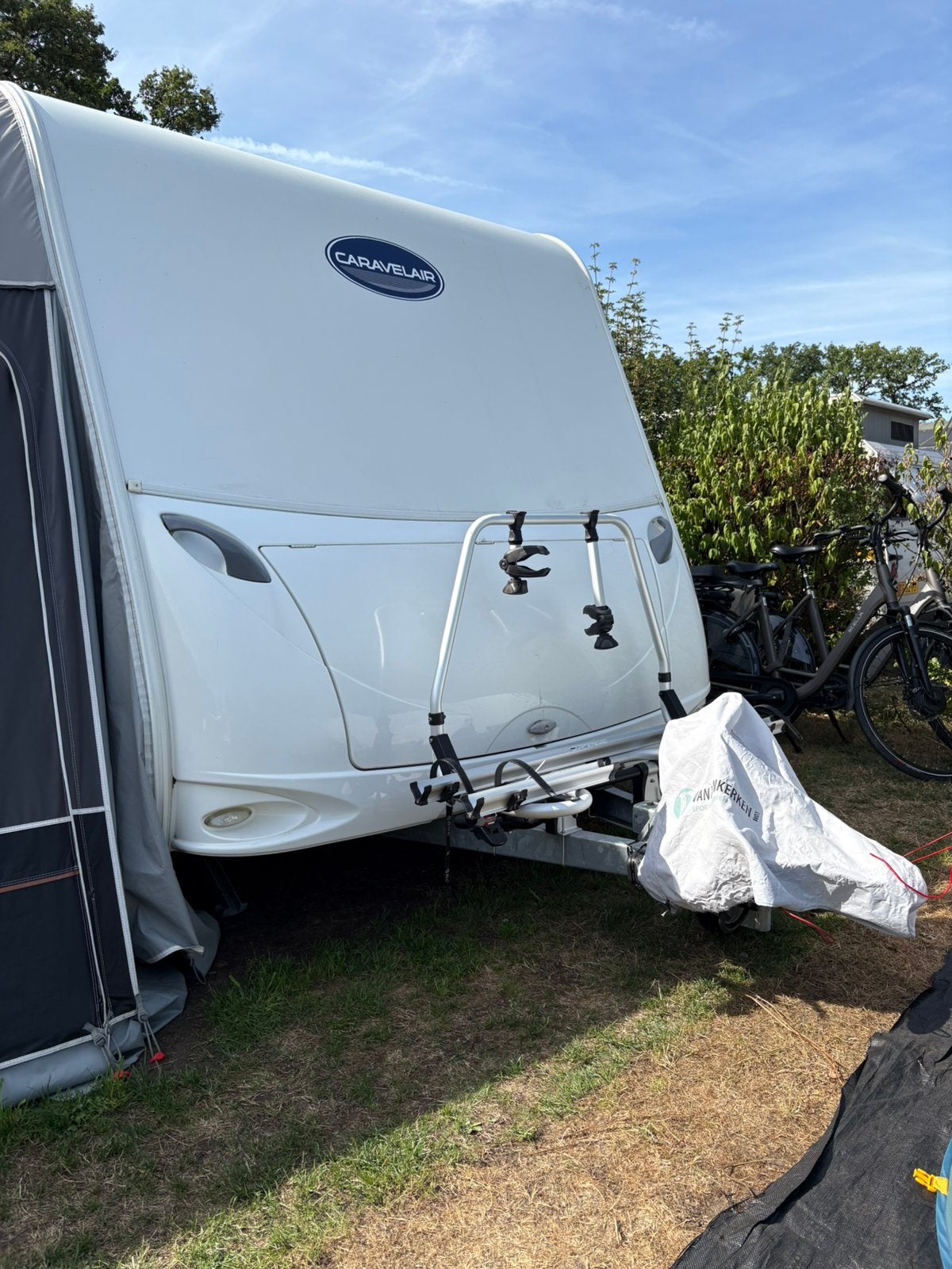 Caravelair Antares 450 de luxe mover lengtebedden compleet, Caravans en Kamperen, 2 aparte bedden, Treinzit, 750 - 1000 kg, Particulier