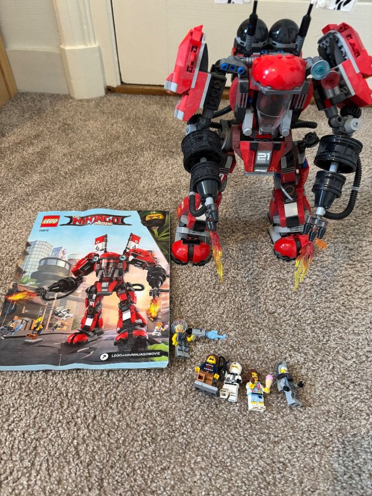 LEGO the Ninjago movie set 70615, Lego, Zo goed als nieuw, Inclusief minifiguren, Ophalen of Verzenden