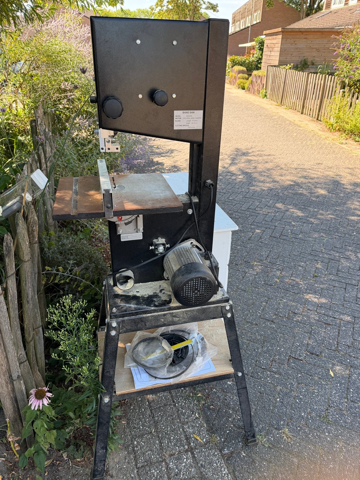 Lintzaag Woodfast., Ophalen, 70 mm of meer, Zo goed als nieuw, Lintzaag