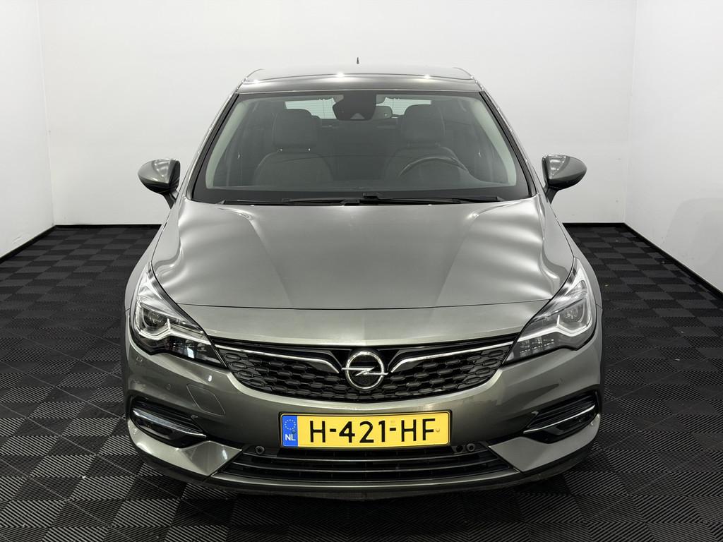 Opel Astra 1.5 CDTI Elegance Half leder, Navi, Camera, Stoel, Gebruikt, Euro 6, Leder en Stof, 122 pk