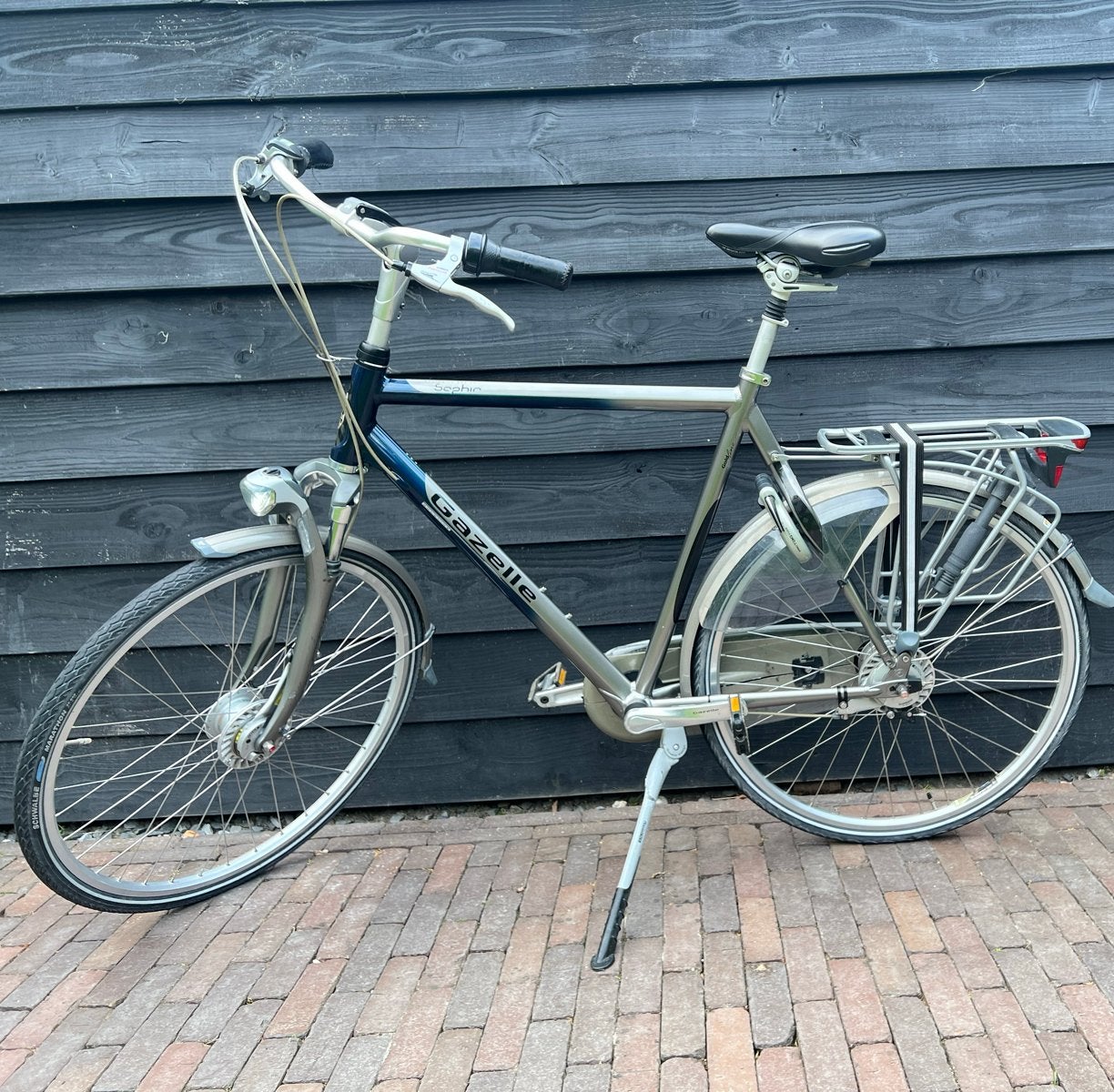 Gazelle Saphir Goldline herenfiets - Frame 61cm, Ophalen, Gebruikt, Gazelle, Versnellingen