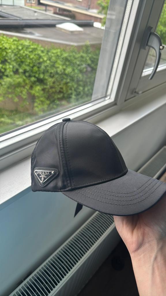 Prada pet zwart, Kleding | Heren, Verzenden, Zo goed als nieuw