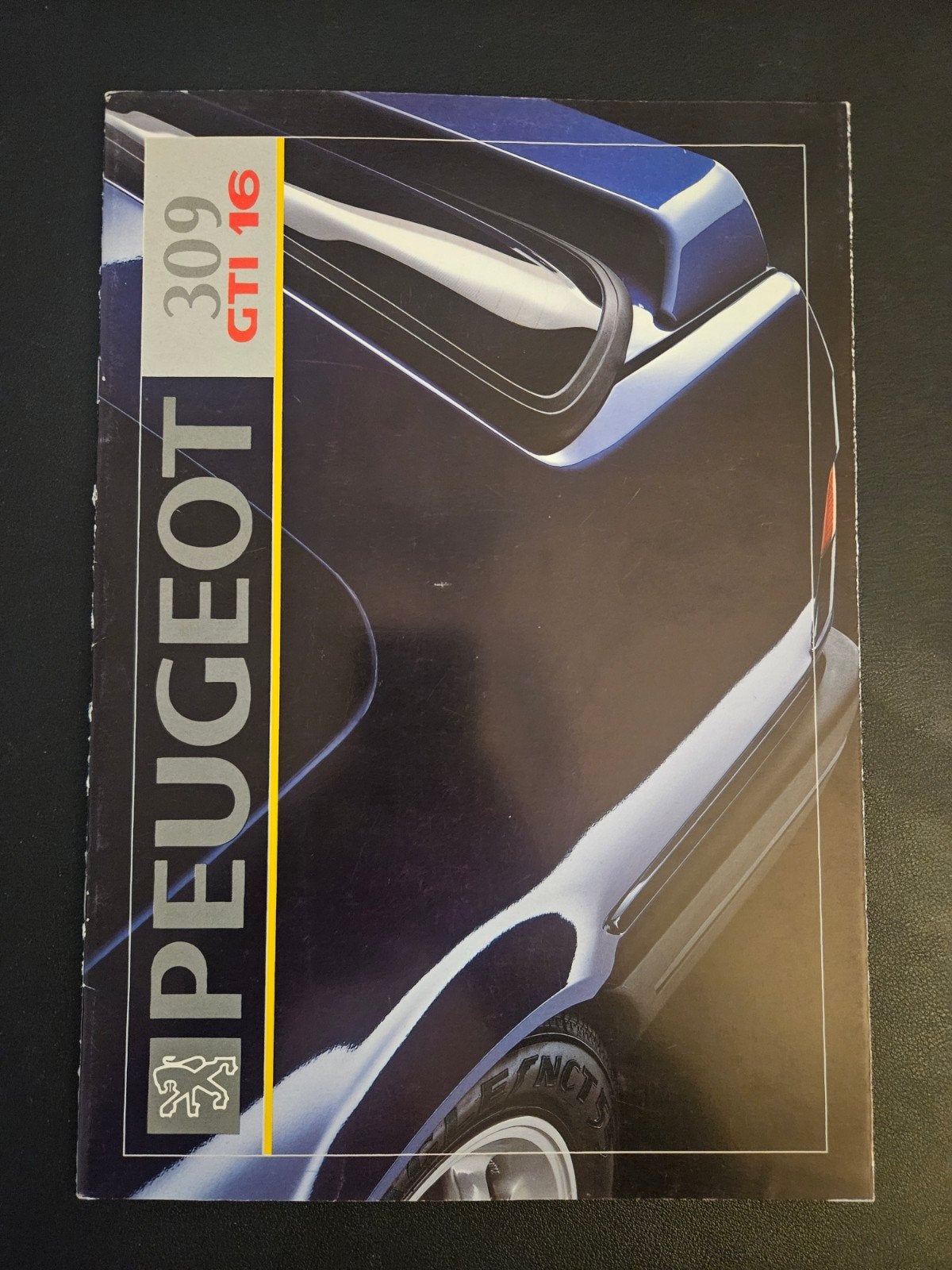 Brochure Peugeot 309 GTI 16 1992, Ophalen of Verzenden, Zo goed als nieuw, Peugeot