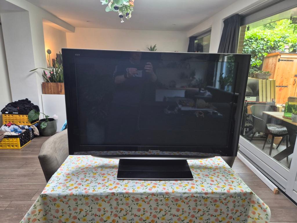 Prima Panasonic plasma tv 42 inch TH-42PZ85E, Ophalen, Gebruikt, Panasonic, 100 Hz