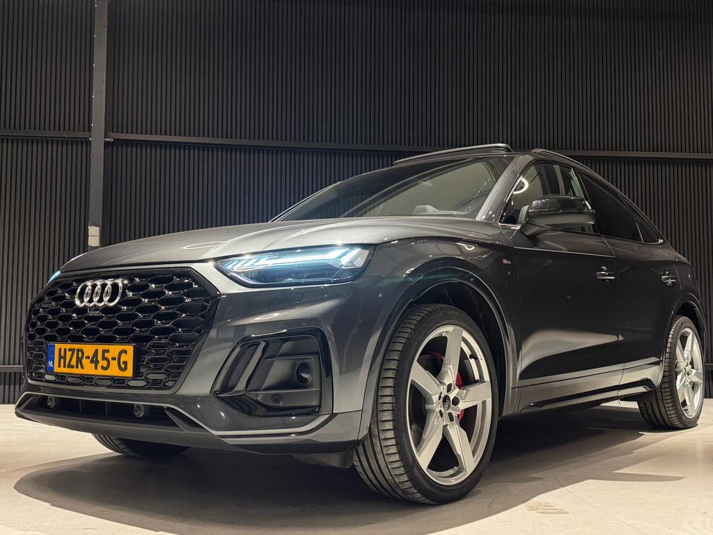 Audi Q5 Sportback 55 TFSIe Competition S Line Luchtvering, Adaptive Cruise Control, Gebruikt, Euro 6, 4 cilinders
