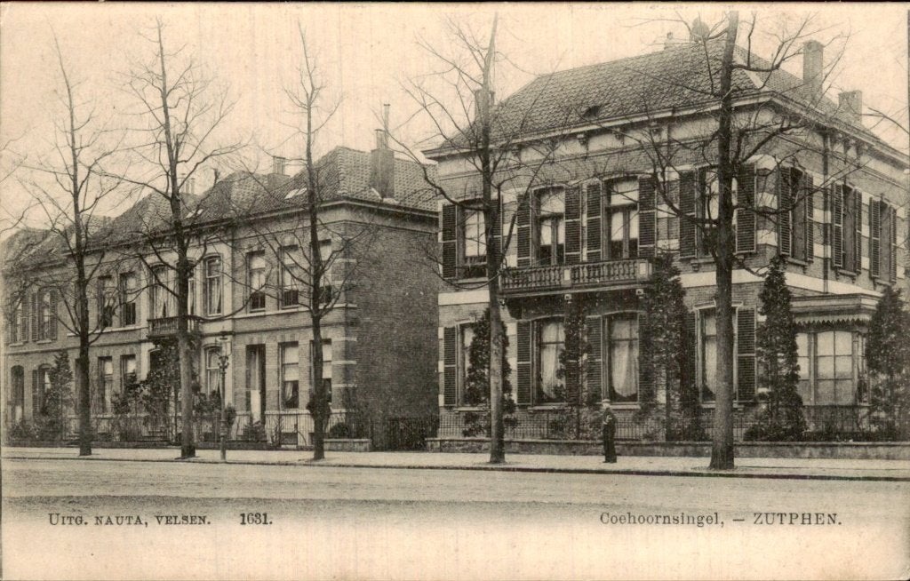 Zutphen - Coehoornsingel - Huizen, Ophalen of Verzenden, Voor 1920, Ongelopen, Gelderland