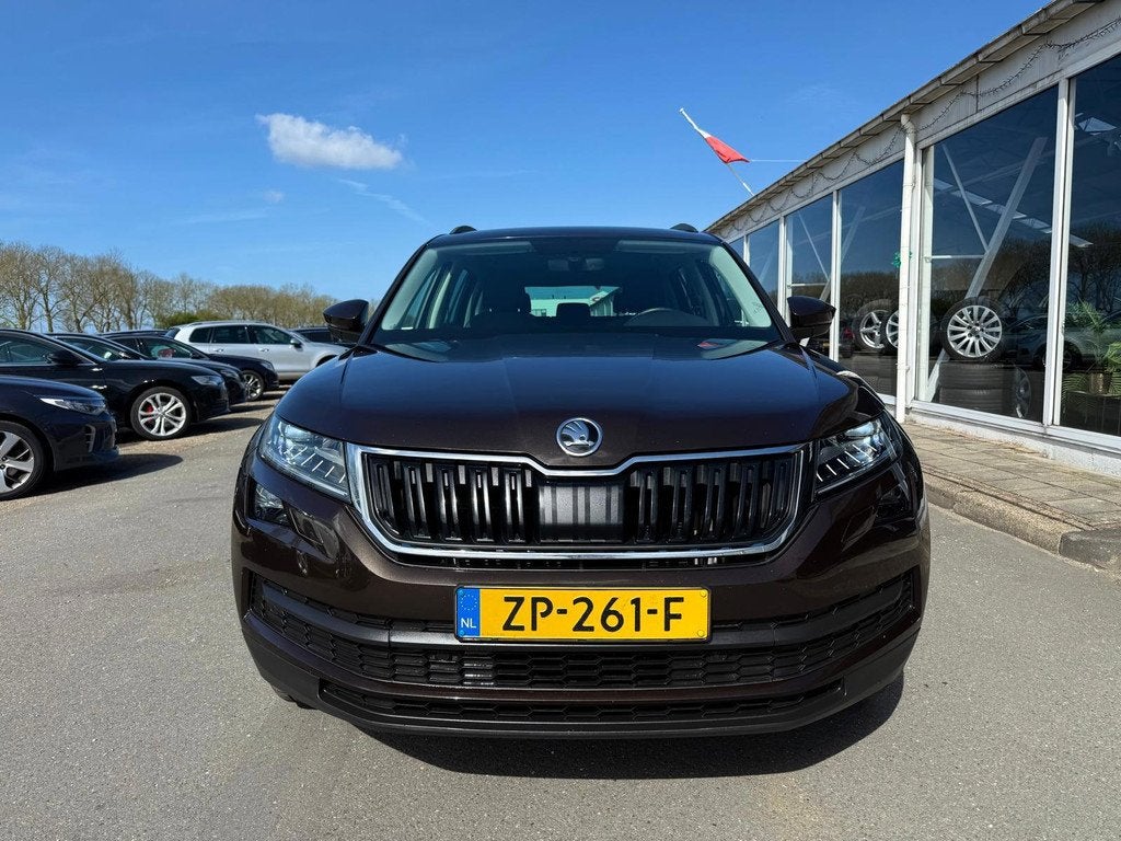 Skoda Kodiaq 1.4 TSI AUT 150PK CHIQUE BROWN! 2018, Euro 6, 4 cilinders, Kodiaq, SUV of Terreinwagen