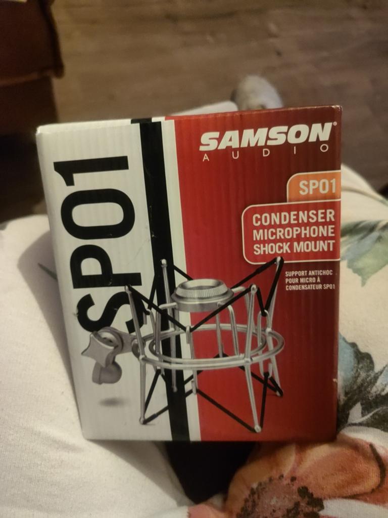 Samson SP01 Condenser Microfoon Shock Mount - Nieuw, Muziek en Instrumenten, Microfoons, Ophalen of Verzenden, Nieuw, Overige typen