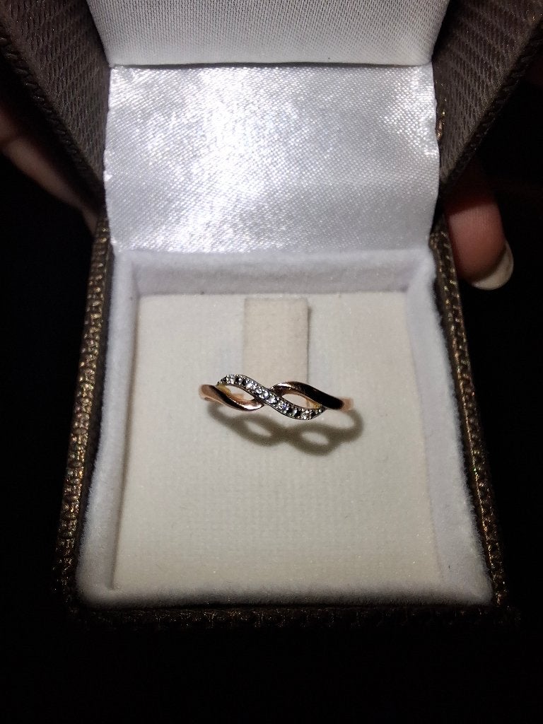 Ring goud 9k, Ophalen of Verzenden, Dame, Goud, Goud
