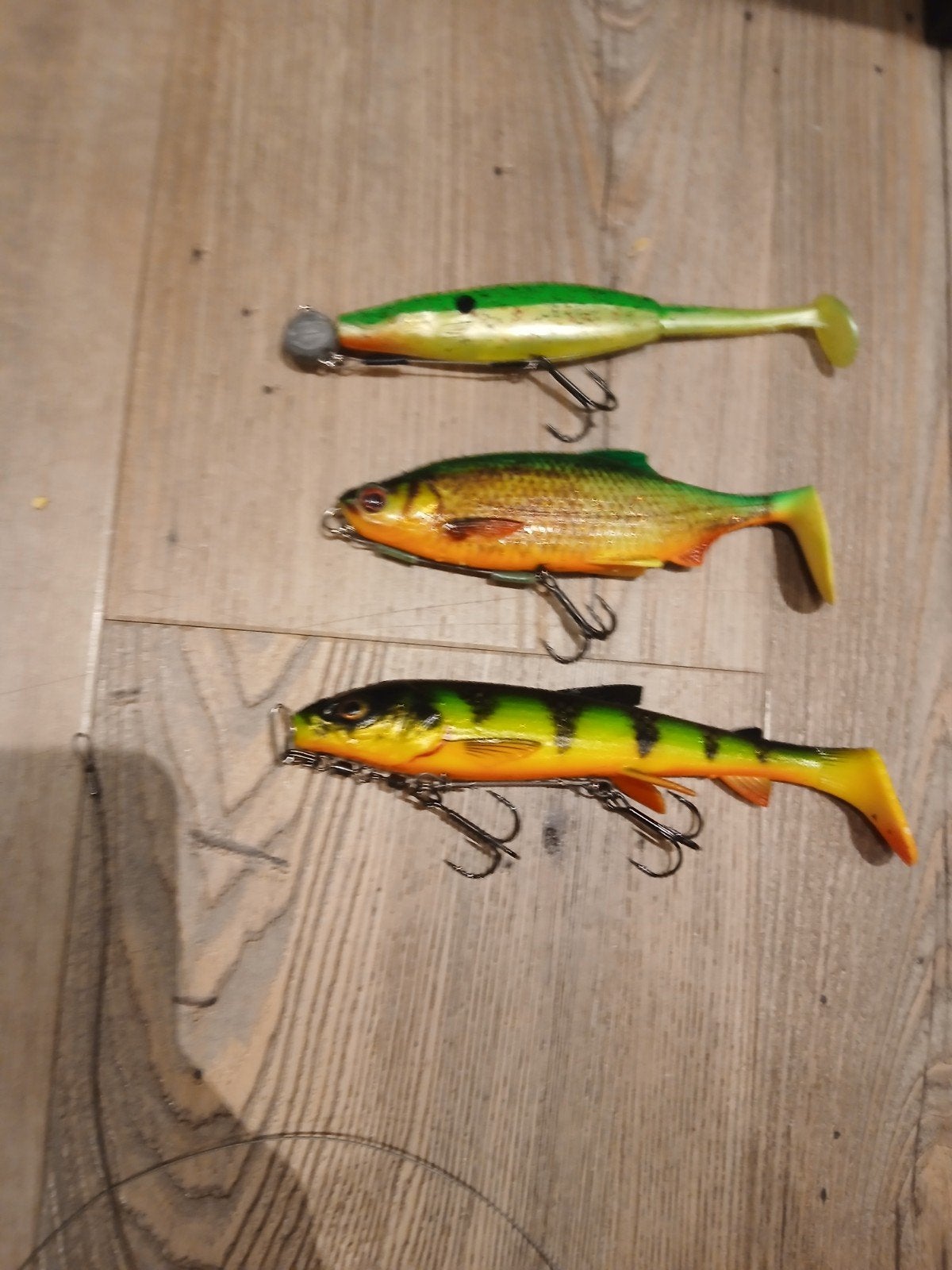 Set van 3 shads: Westin, Berkley, Savage Gear + stingers, Watersport en Boten, Ophalen of Verzenden
