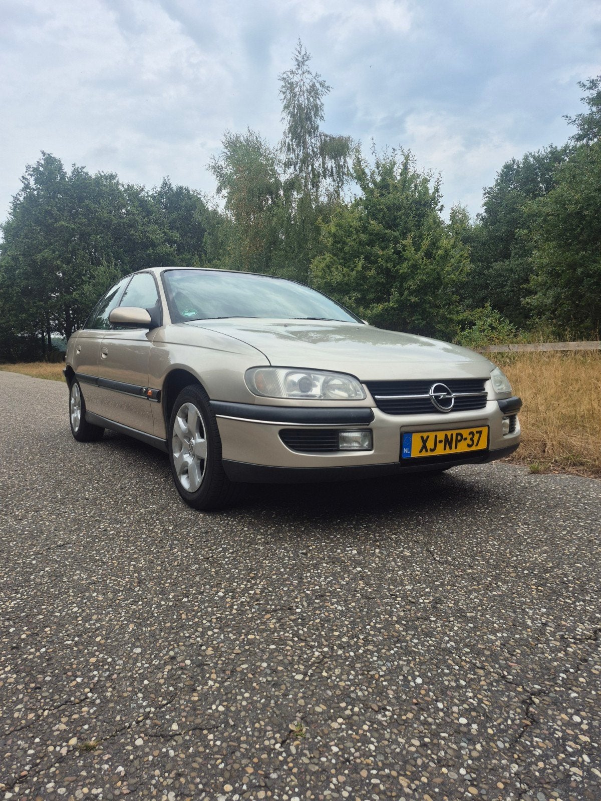 Opel Omega 2.0 I 16V Automaat 1998 Beige Nieuwe Apk, Auto's, Automaat, 4 cilinders, 1650 kg, Beige