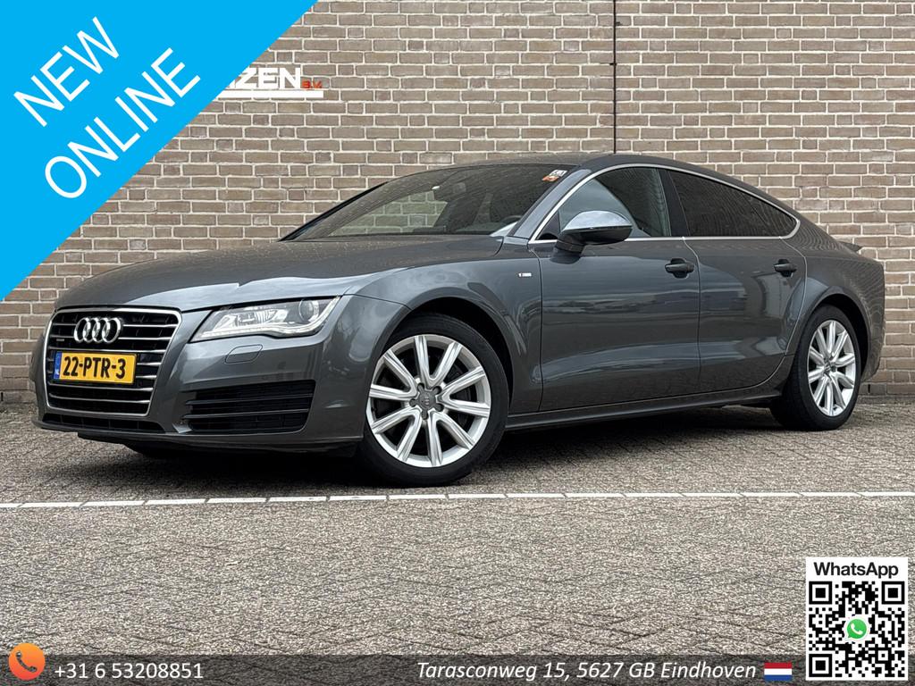 Audi A7 Sportback 3.0 TFSI quattro Pro Line plus | S-Line |, Auto's, Audi, Euro 5, Zwart, 2995 cc, 4 stoelen