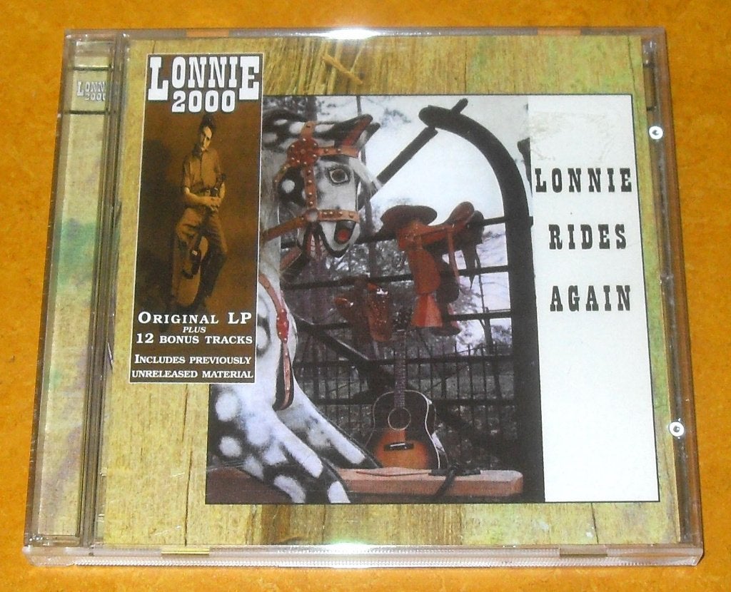 Lonnie Donegan - Rides Again ... Plus CD. 12 bonus tracks, Ophalen of Verzenden, Folk, Album, Gebruikt