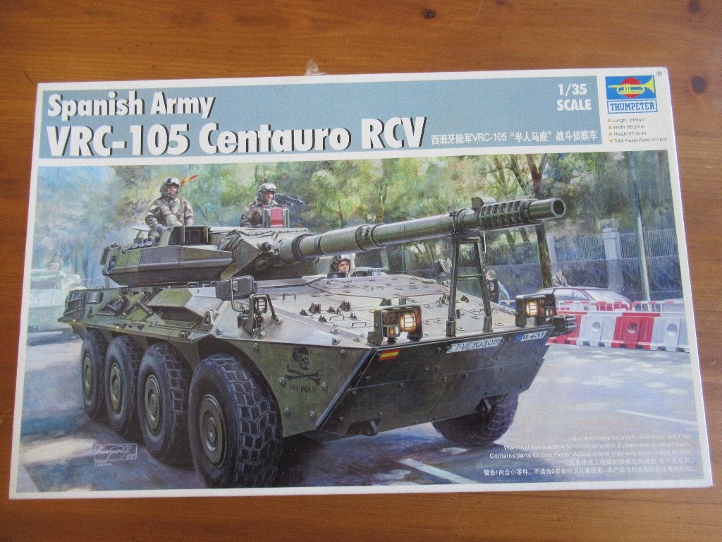VRC-105 Centauro RCV (Trumpeter 1/35), Hobby en Vrije tijd, Modelbouw | Auto's en Voertuigen, Overige merken, 1:32 tot 1:50, Overige typen