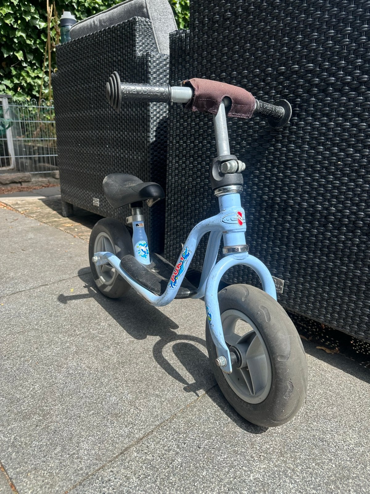Puky loopfiets blauw, Ophalen, Gebruikt, Loopfiets
