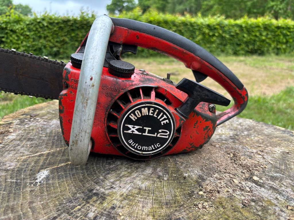 Vintage Homelite XL2 tophandle kettingzaag, Ophalen, Gebruikt