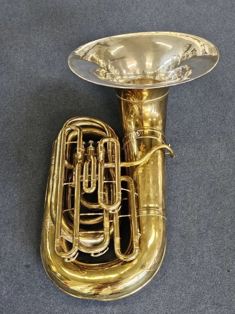 C. G. Conn mod. 24J Ladyface 6/4 Monster BBb Recording  Tuba, Ophalen, Gebruikt, Bes-tuba