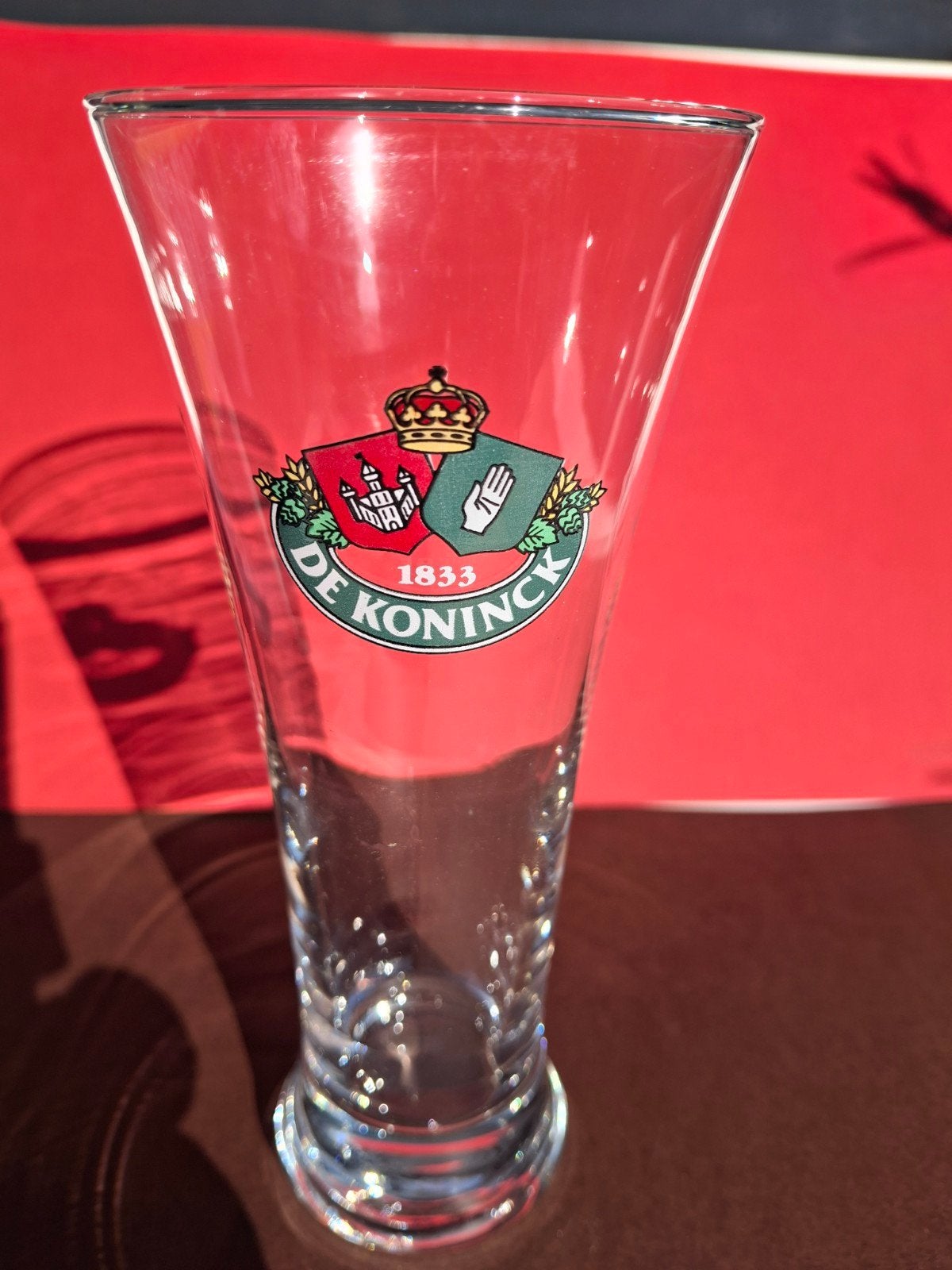 bierglas de koninck, Verzamelen, Ophalen of Verzenden, Zo goed als nieuw, Glas of Glazen, Overige merken