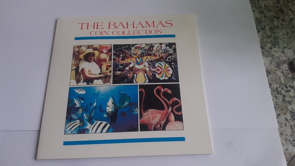 De Bahamas euro set coin Collection origineel in het mapje, Postzegels en Munten, Ophalen of Verzenden, Noord-Amerika, Setje