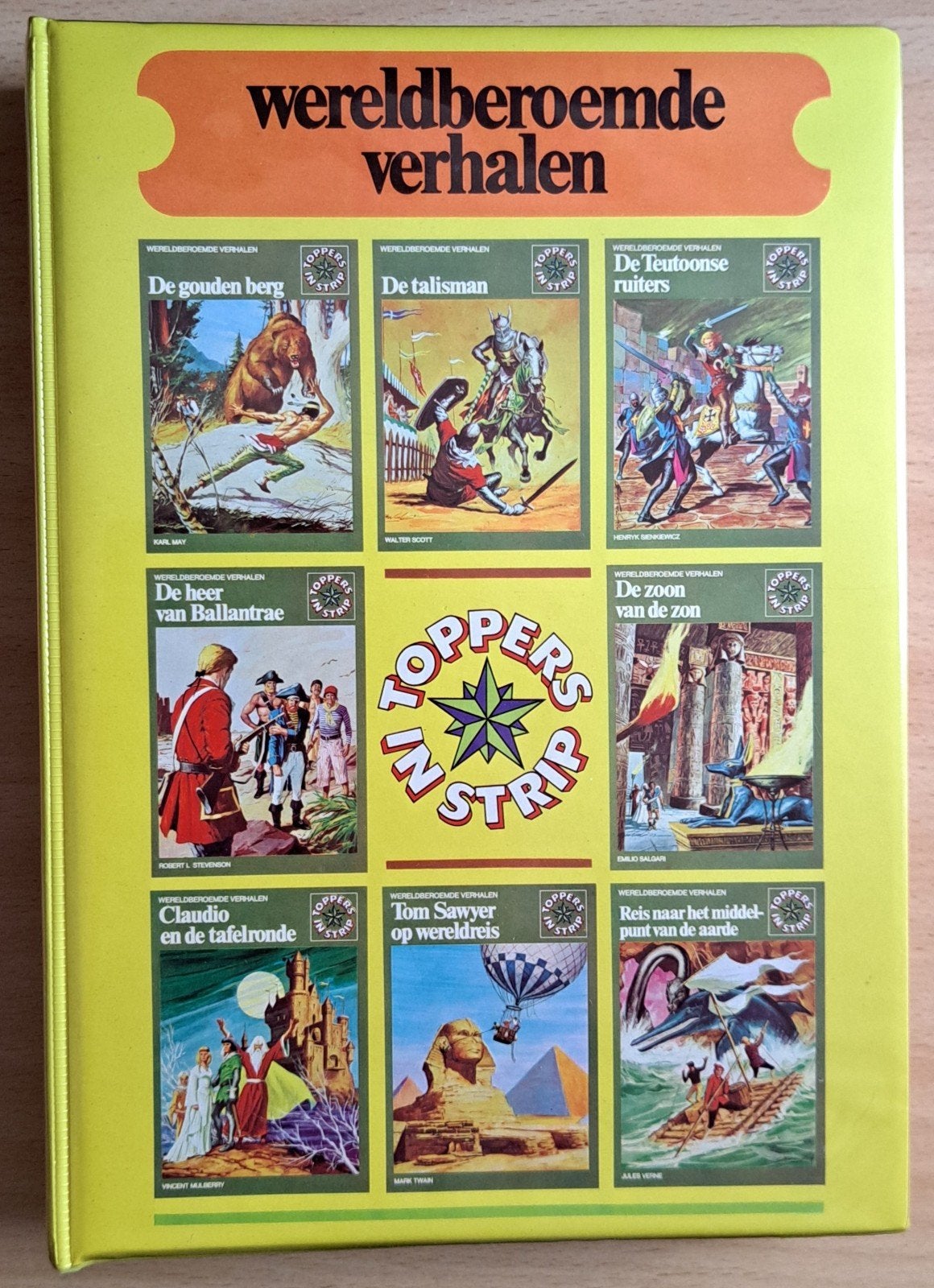 Wereldberoemde Verhalen Toppers In Strip - Reeks 4 compleet, Boeken, Complete serie of reeks, Ophalen of Verzenden, Gelezen, Diverse auteurs